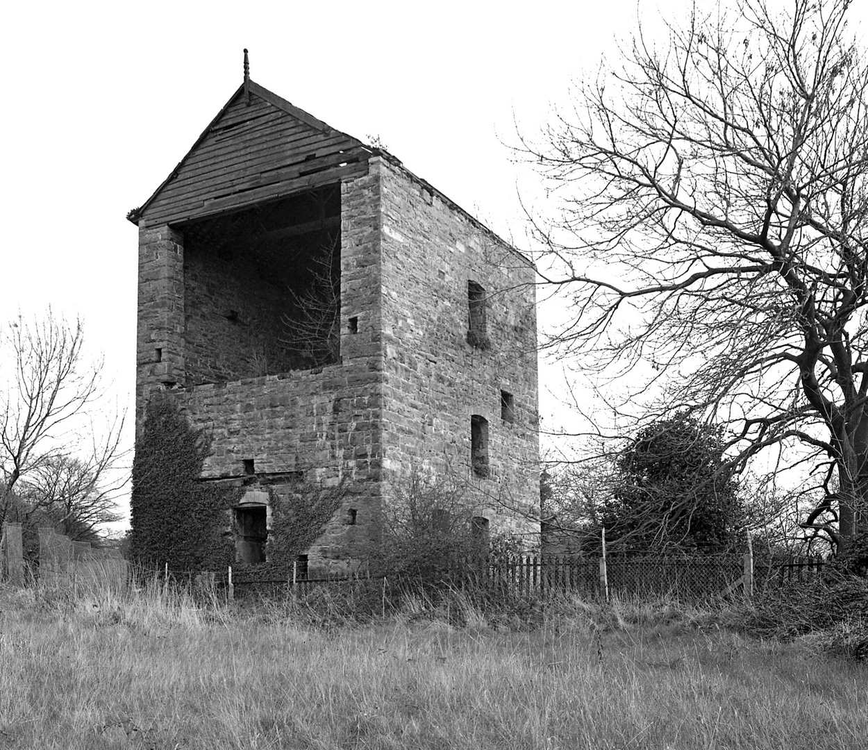 Close up Clives 100 house Talargoch Mine N.Wales